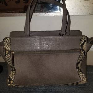 Kate Spade Gray Satchel Bag